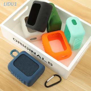 Lidu1 เคสซิลิโคนแบบพกพาสําหรับลําโพง Jbl Go3 Go3