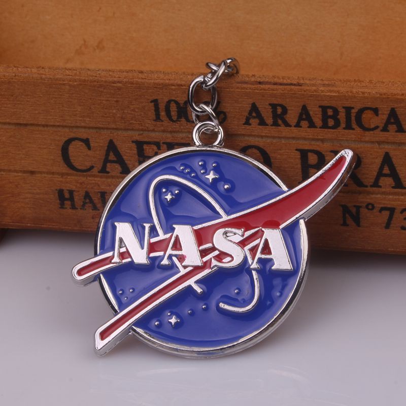 พวงกุญแจนักบินอวกาศสายการบินแห่งชาติ จี้โลหะผสม NASA ยอดนิยม