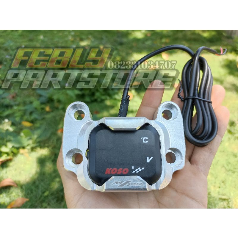 RAISER VOLTMETER NINJA R OLD RAISER CNC NINJA R ชุด VOLTMETER KOSO ORIGINAL CNC MOUNT KOSO 2 IN 1 OR