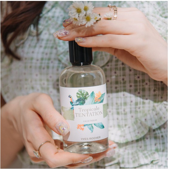แถมโลชั่น290)Yves Rocher Tropical Tentation Eau de Parfum 100 ml