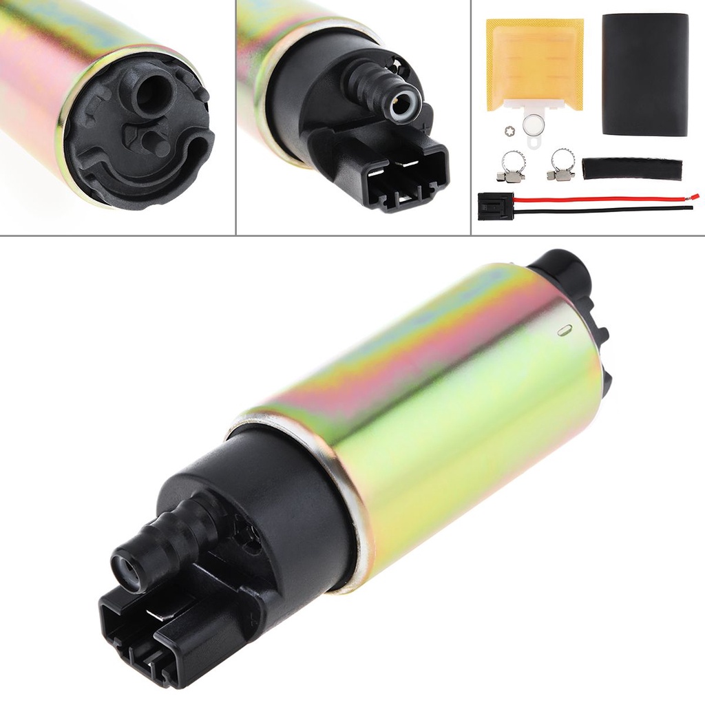 Universal 12V 255LPH Auto High Flow ปั๊มเชื้อเพลิงไฟฟ้า Fit สําหรับ Mitsubishi / Toyota / Hyundai