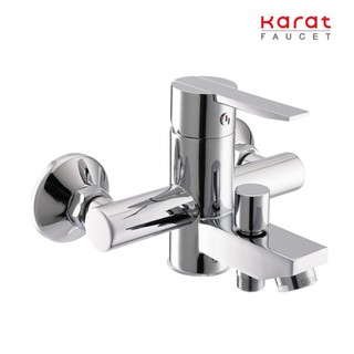 Karat Faucet ก๊อกผสมอ่างอาบน้ำแบบก้านโยก ติดผนัง รุ่น KF-22-720-50