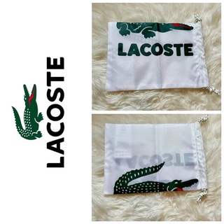 แท้ 💯% New Lacoste bag ถุงอเนกประสงค์ใส่ของ ขนาดเล็ก แบรนด์เนม น่ารัก สำหรับพกพา สินค้าพร้อมส่ง