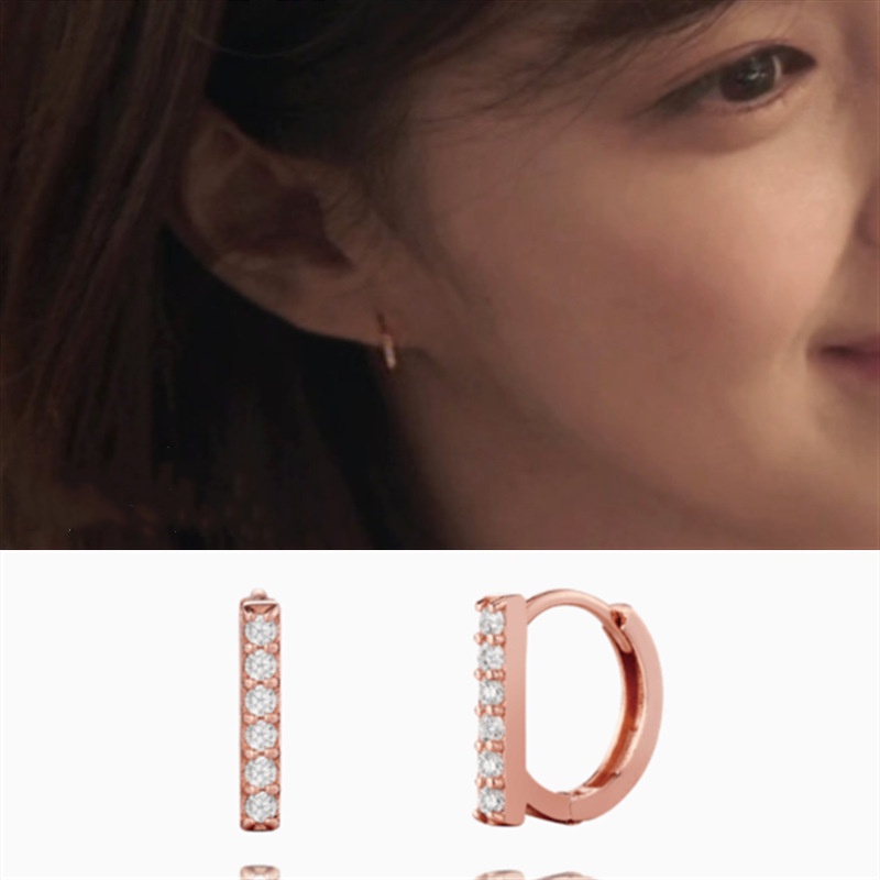 Irresistible, Liu Na is more fashionable than the Korean version of the same earrings, Han Suxi earr