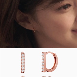 Irresistible, Liu Na is more fashionable than the Korean version of the same earrings, Han Suxi earrings and earrings