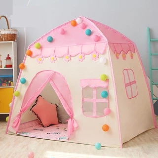 พร้อมส่ง! ! เต็นท์ปราสาทเจ้าชายเต็นท์เจ้าหญิงเต็นท์เด็กขนาดใหญ่