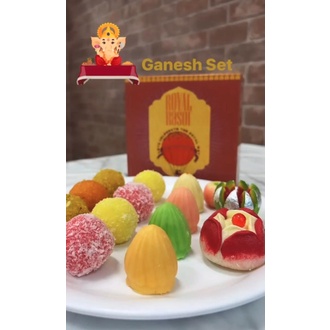 Ganesh Set ชุด พระพิฆเนศ Indian Sweets ขนมอินเดีย Mix Sweets