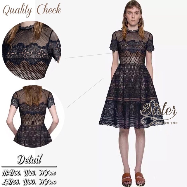 2sister made, Sexy black laced luxury Madame Rose