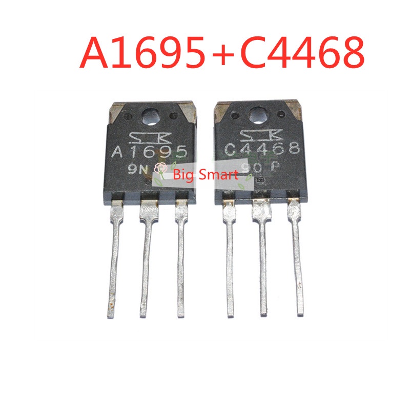 C4468 4pcs 2SC4468 2SA1695 A1695 เครื่องขยายเสียงหลอดทรานซิสเตอร์ Mla3