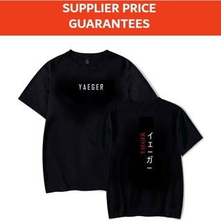 เสื้อวันพีช - YAEGERAOTเสื้อยืดพิมพ์ลายunisexผ้าฝ้าย100%