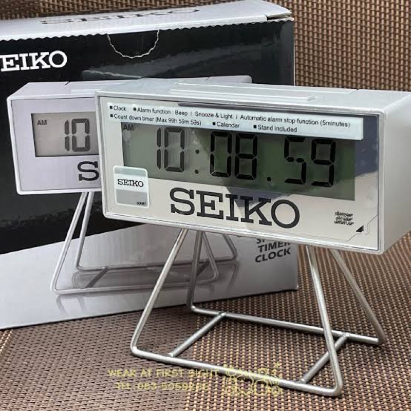 นาฬิกา SEIKO Clock Limited Edition รุ่น QHL087A สีเงิน No.280/320 🇹🇭 ครบครอบ30ปีไซโก้ QHL087 - ของแท้100%