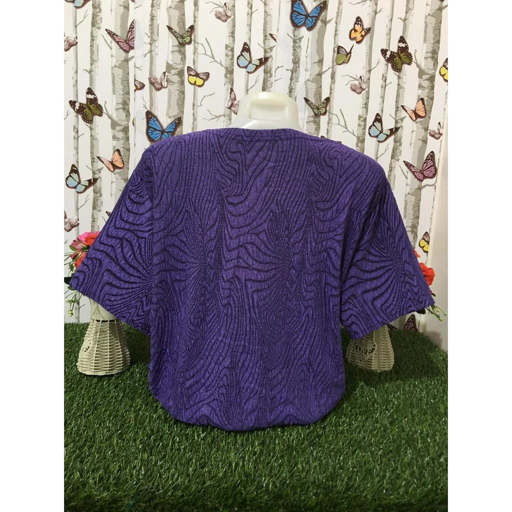 เสื้อผ้าสปัน อกฟรีไซร์42-44 เสื้อลายดอก เสื้อผ้าแขนสั้น  รุ่น203 thumbnail 4