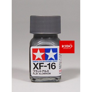 สีสูตรอีนาเมล TAMIYA XF-16 Flat Aluminium (10 Ml)