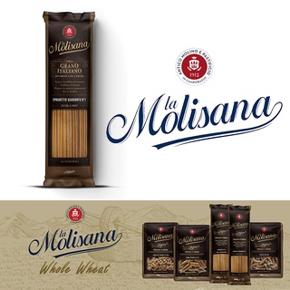 La Molisana Whole Wheat Spaghetti ลาโมลิซาน่า สปาเก็ตตี้ โฮลวีต N.1 500g