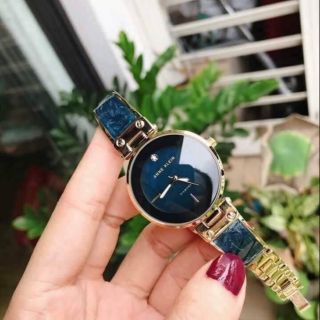 🆕️นาฬิกาAnne Klein สีนําเงิน
ขน