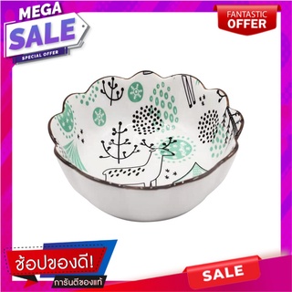 ชามเซรามิก 7" KECH PINE FOREST อุปกรณ์ใส่อาหาร CERAMIC BOWL 7" KECH PINE FOREST