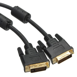 สาย DVI (24+1) to DVI(24+1) cable ยาว1.8m - สายดำ#236