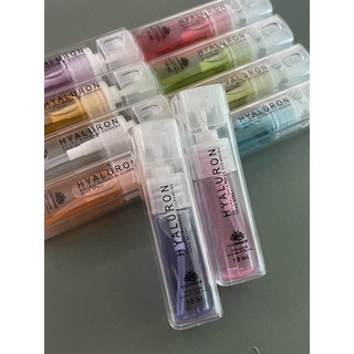 สเปรย์ตลับจิ๋ว ตลับใสพกพาสะดวก ปริมาณ 10 ml. Hyaluron Food Grade Alcohol 75% สเปรย์พร้อมสายคล้อง