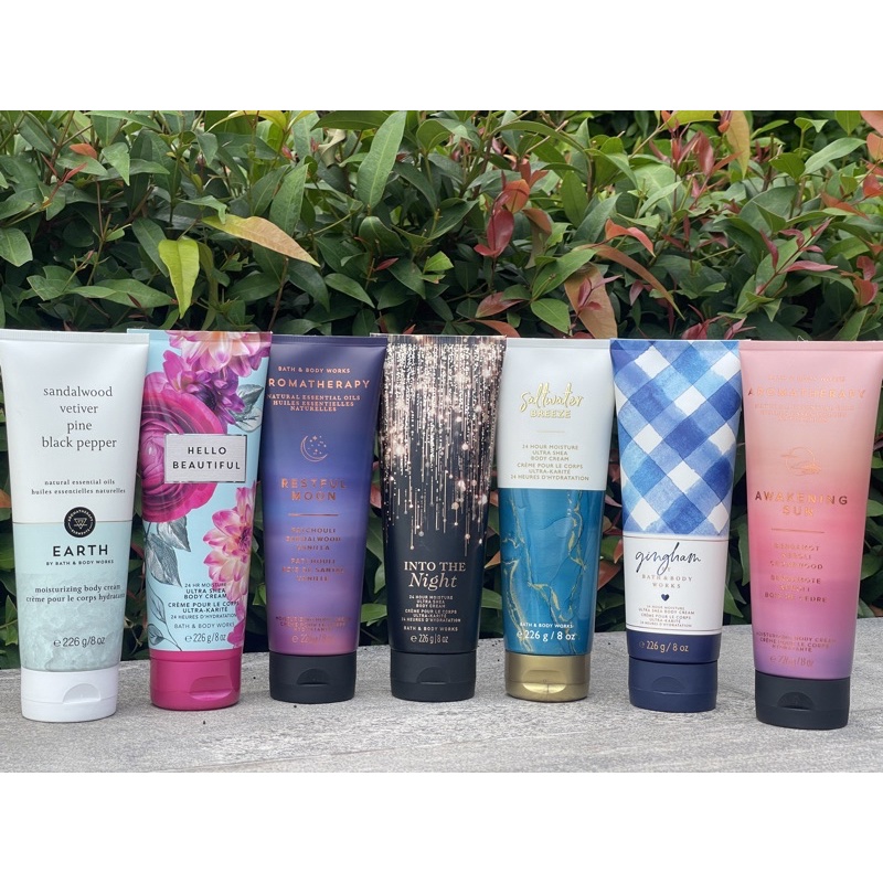 🌷Bath&Body Works 24 HR Moisture ULtra Shea Body Cream🌷226g