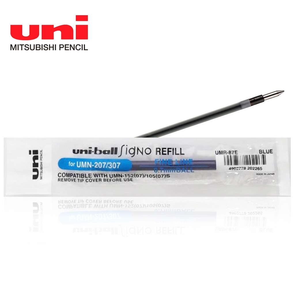 REFILL Uni-ball Signo 307 Gel Pen - 0.7 mm Code: UMR-87E