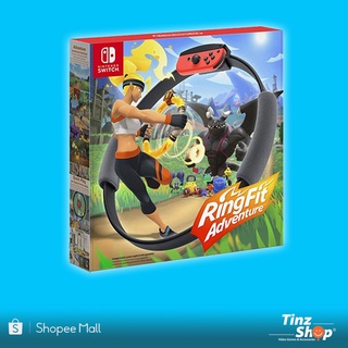[ซื้อ 6.6 โค๊ดลด300] Nintendo switch Ring Fit Adventure Asia English เกม ริงฟิต แอดเวนเจอร์ ภาษาอังกฤษ (แผ่นเกม+Ringcon]