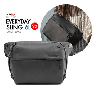 Peak design Everyday Sling 6L v2 - Black กระเป๋ากล้องอเนกประสงค์ ประกันศูนย์