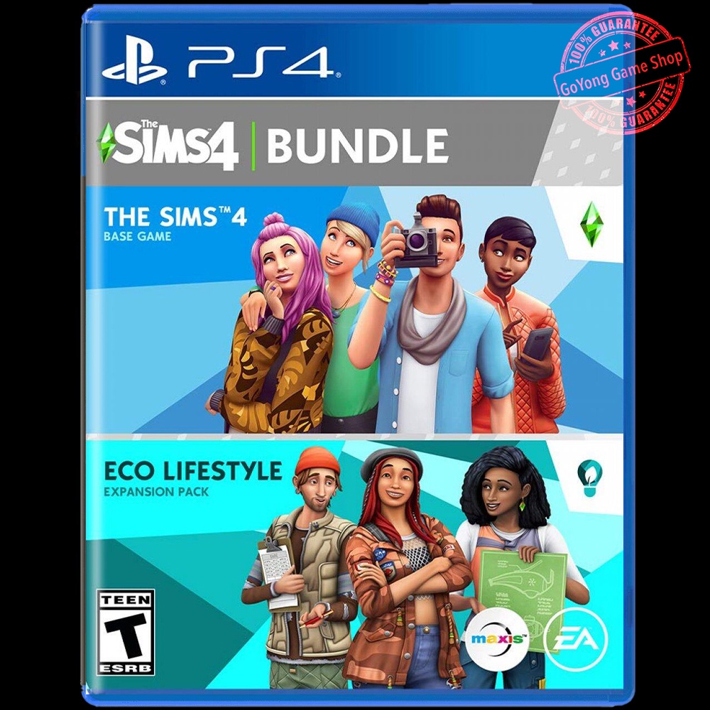 The Sims 4 Bundle ( มือ1) ( Zone all ) แผ่นเกมส์ PS4