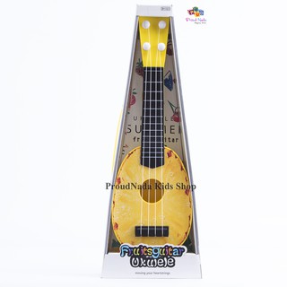 ProudNada Toys ของเล่นเด็กกีต้าสับปะรด Fruitsguitar Ukulele NO.77-06B