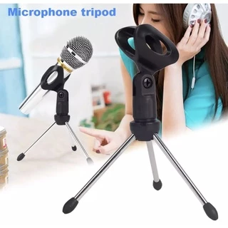 พร้อมส่ง ไมโครโฟนขาตั้งขาตั้งกล้อง Mini แบบพกพาขาตั้งขาตั้งไมโครโฟน Mic ยึดน้ำหนักเบา Bracket