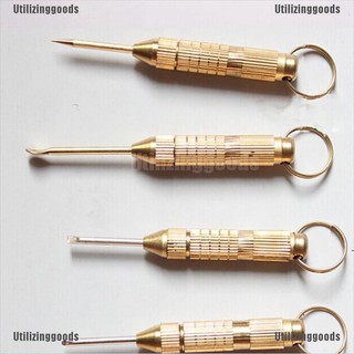 Utilizinggoods❥ เครื่องมือไขควงไม้จิ้มฟัน 4 in 1