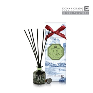 DONNA CHANG Lime Orange Reed Diffuser (50 ml) ดอนน่า แชง ก้านไม้หอมกระจายกลิ่น น้ำหอมปรับอากาศ ก้านไม้หอม