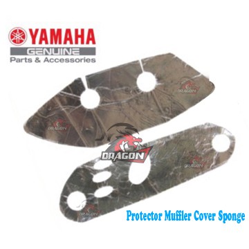 Y125/Y125Z/ZR ไอเสีย Protector Alluminium ฟองน้ํา Span Yamaha HLY