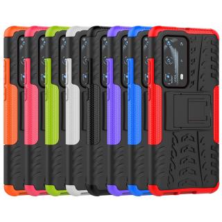 Huawei P40 Pro / Pro+ Armor Case Shockproof Cover Huawei P40Pro Plus Hard PC Soft TPU Back Casing