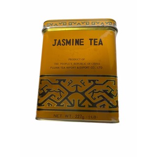 ใบชามะลิ Jasmine Tea THE AU JASMIN 227g ขนาดกลาง..1กระป๋อง/บรรจุปริมาณ 227g ราคาพิเศษ สินค้าพร้อมส่ง!!