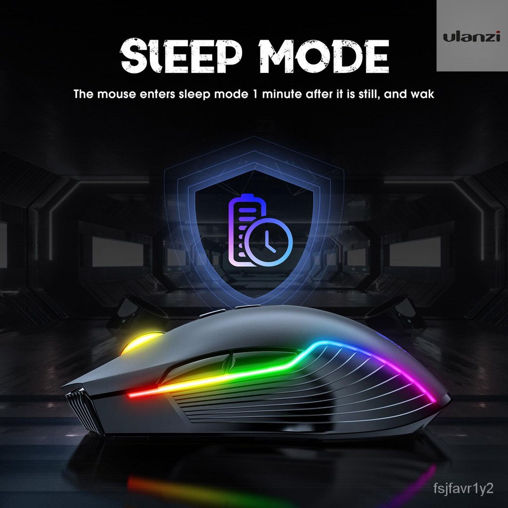 Computer Portable Silent USB Rechargeable LED Backlit Gaming Mice ...