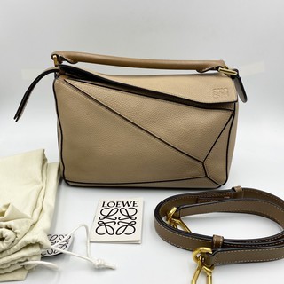 Used like newwww Loewe puzzle small sand mink