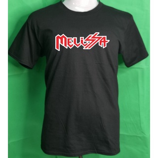 ใหม่ เสื้อยืด พิมพ์ลาย Melissa Rock Band สําหรับผู้ชาย (2)