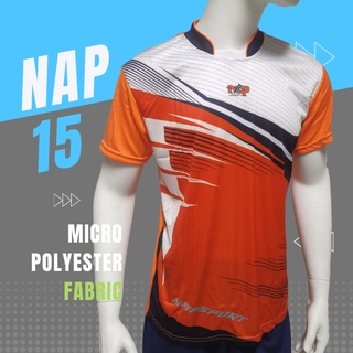 NAP15 เสื้อกีฬาแขนสั้น ผ้าไมโคร