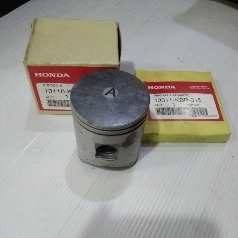 ลูกสูบ-แหวนแท้ศูนย์DASH,LS-125,แยกลูกสูบ-แหวน และเกรดเอ