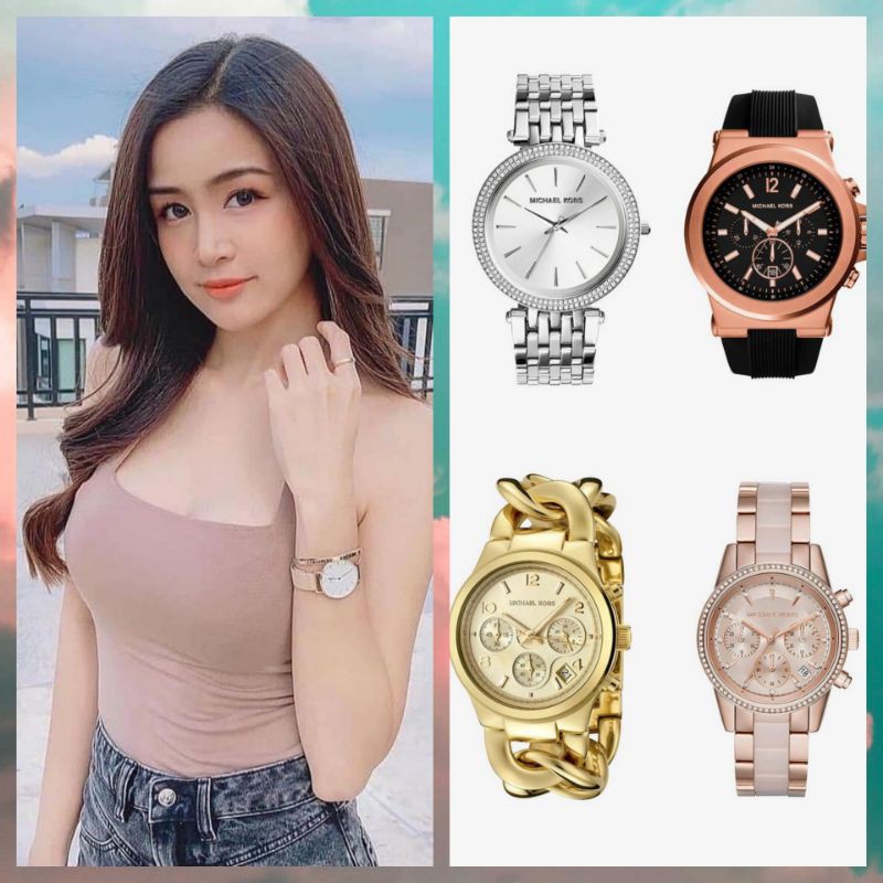นาฬิกาแบรนด์เนม Michael Kors นาฬิกา MK นาฬิกาข้อมือ นาฬิกาของแท้ by Jaomae Watch Big sale
