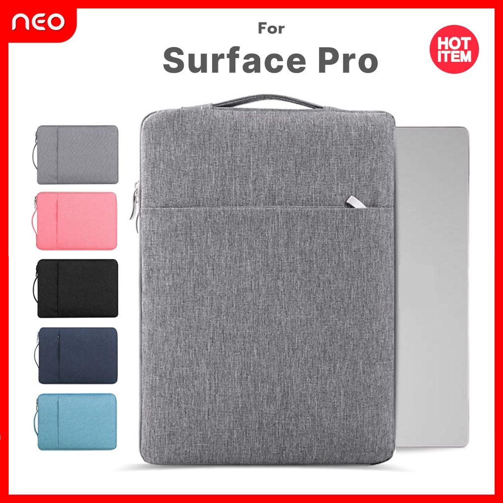 NEO กระเป๋าSurface Pro 4/ 5/ 6/ 7/ 8 / 9 /10 / Pro X เคสแท็บเล็ตกันกระแทก Microsoft Surface Pro