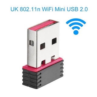 [shchuani] อะแดปเตอร์การ์ดเครือข่ายไร้สาย usb 2.0 150 ม. สําหรับแล็ปท็อป พีซี