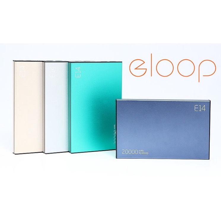 E14 Power Bank แบตสำรอง ความจุ 20000mAh พร้อมสายชาร์จ พาวเวอร์แบงค์ แบตเตอรี่สํารอง