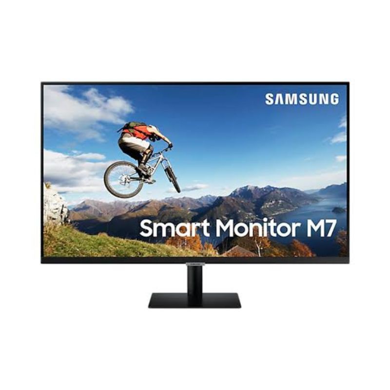 จอคอม 32 นิ้ว 4k รุ่น samsung smart monitor m7 สภาพ 100% จอคอมดู Netflix youtube ได้ มีระบบ os ในตัว หาซื้อไม่ได้แล้ว