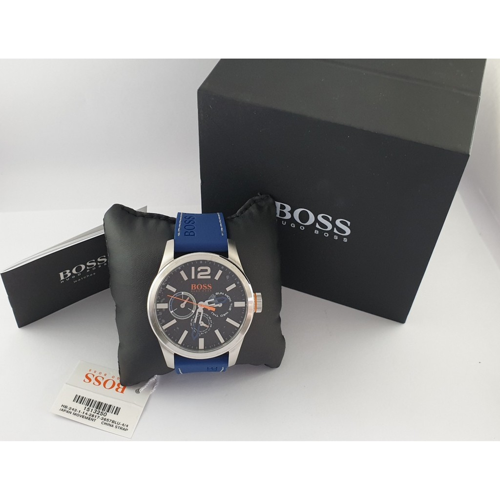 นาฬิกา HUGO BOSS MEN'S 1513250 MULTIFUNCTION พร้อมกล่อง (ใหม่)  ของแท้