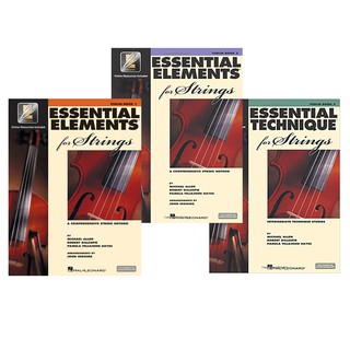 Essential Elements Violin, Book 1-3