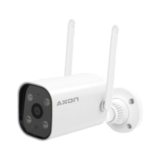 AXON Aero S1 กล้องวงจรปิด ชัด 2K | กลางคืนภาพสี 3MP กล้องบ้าน กันขโมย มี WIFI กล้อง IP camera กันน้ำ กันฝน กล้องบ้าน 2 เสา ภาพคมชัด ถึก ทน ประกัน 2 ปีเต็ม