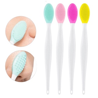 1Pc Pack Silicone Nose Exfoliating Clean Brush / Professional Beauty Skin Care Lips Massager Brushes