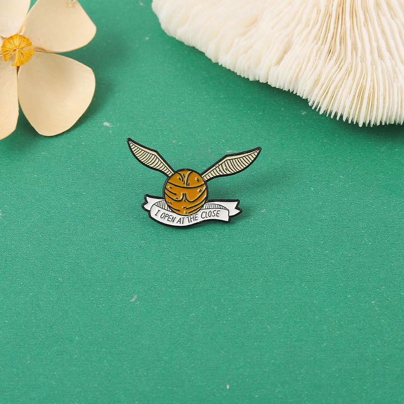 Golden Snitch เข็มกลัดเคลือบ ลาย Harry Magic ของขวัญ สําหรับเพื่อน - รูปที่ 4