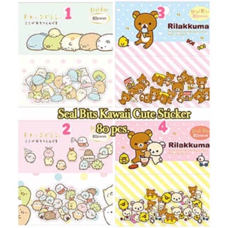 San-x Sticker Flakes Sumikkogurashi &amp; Rilakkuma